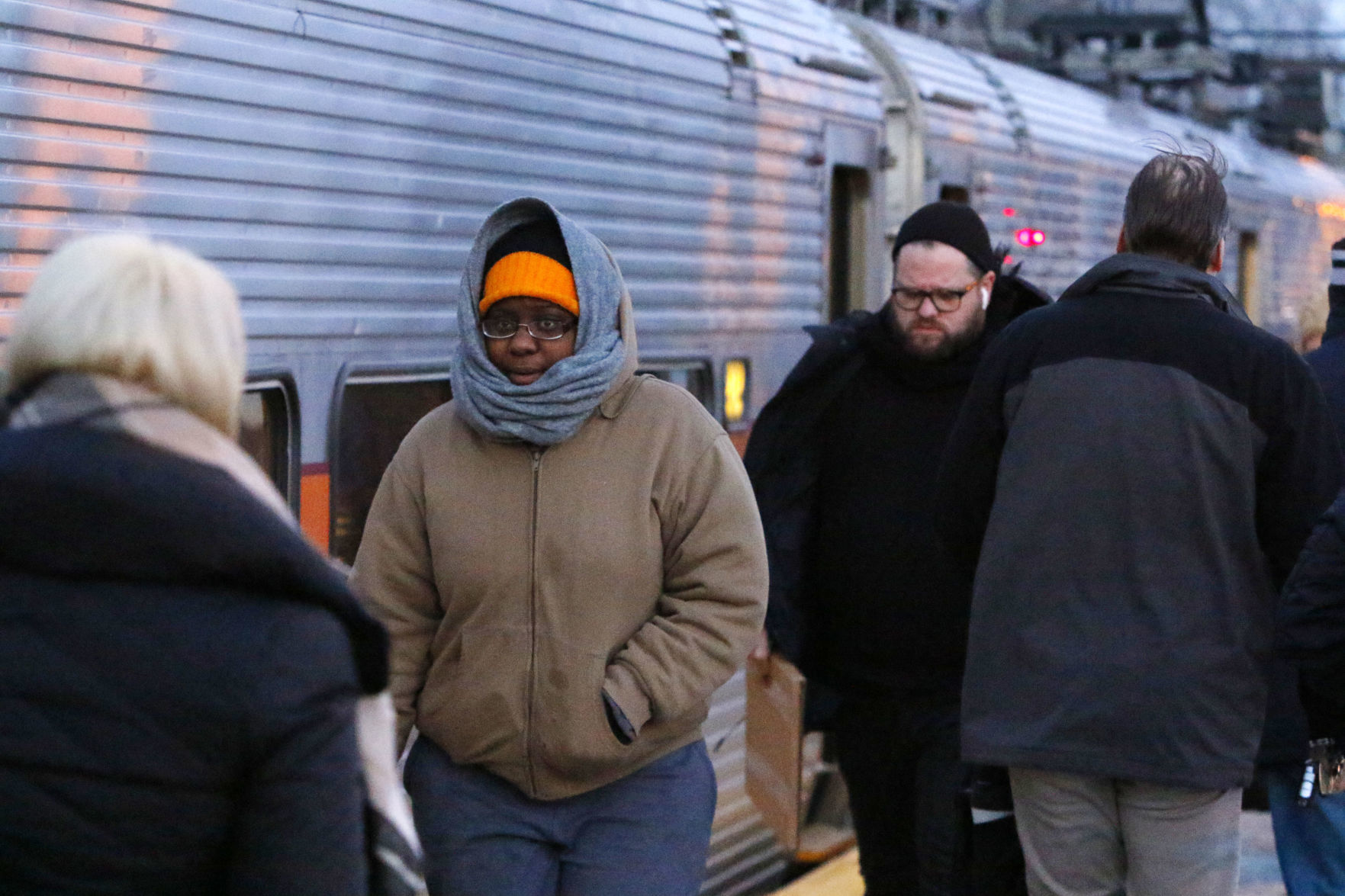 South Shore Line Commuters